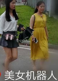 美女机器人头像