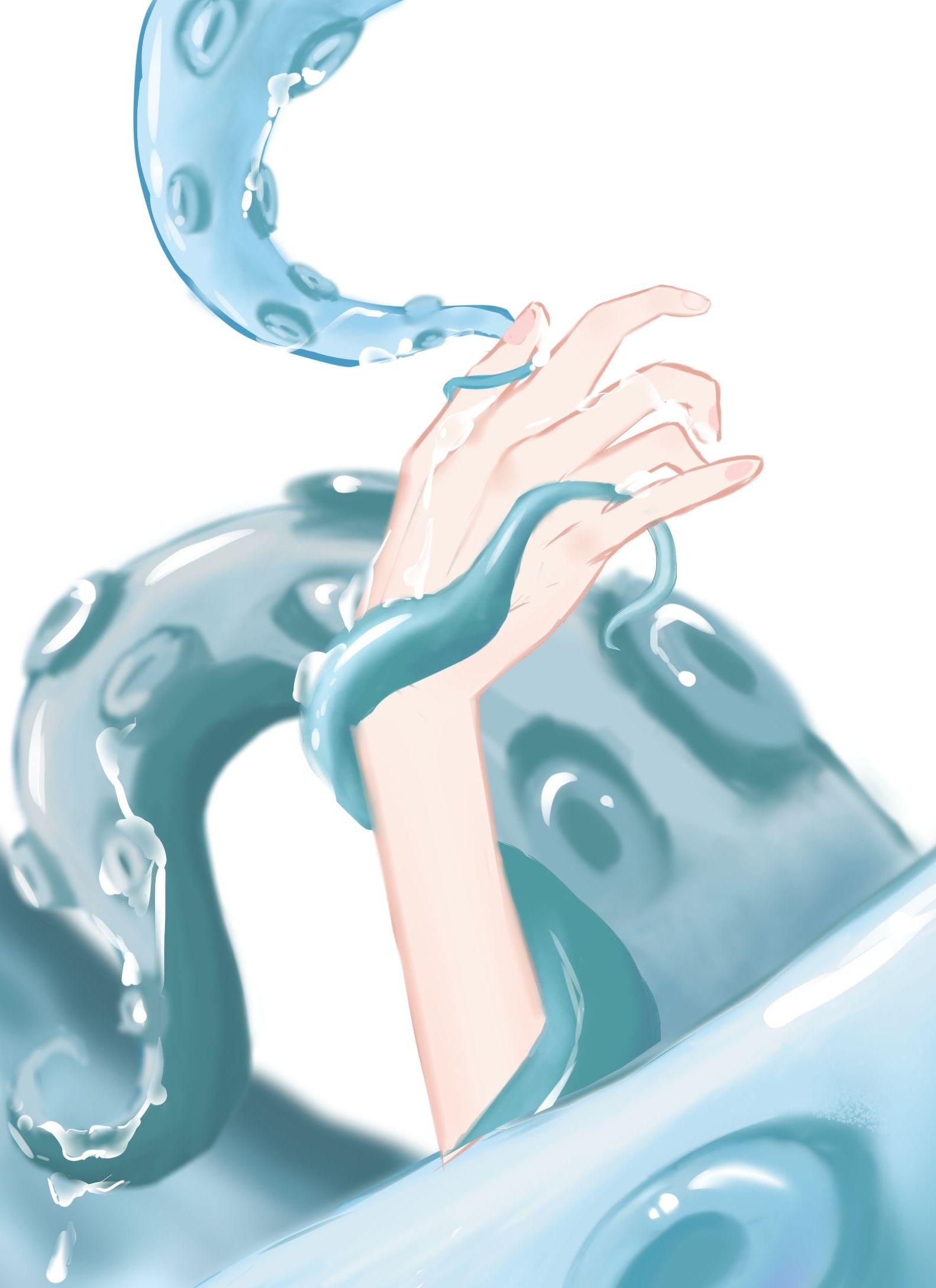 触手,十八厘米,是笨蛋